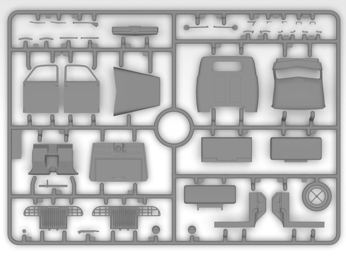 ICM 35493 Studebaker US6-U3 in German Service 1/35 – immagine 4