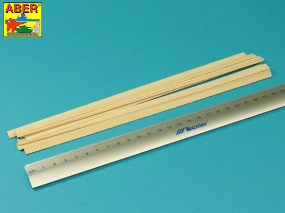 Aber WL1X8 Listwy drewniane z lipy 1x8x245 mm 9 szt – Bild 3