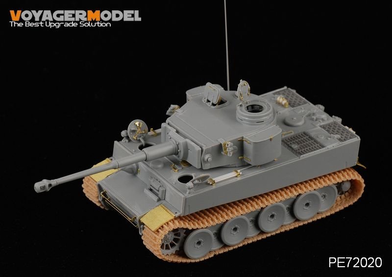 Voyager Model PE72020 WWII German Tiger I Initial Production for DRAGON 7370 1/72 – immagine 2