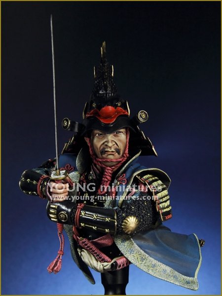 Young Miniatures YH1844 Daimyo Warlord 1650 1/10 – zdjęcie 5