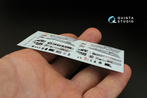 Quinta Studio QD32011 Mirage 2000B 3D-Printed &amp;amp; coloured Interior on decal paper (for Kitty Hawk kit) 1/32 – Bild 7