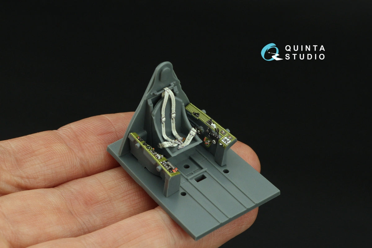 Quinta Studio QD48330 F6F-3 Hellcat 3D-Printed &amp;amp; coloured Interior on decal paper (Eduard) 1/48 – Bild 8