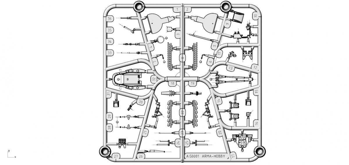 Arma Hobby 40010 P-39Q Airacobra 1/48 – immagine 8