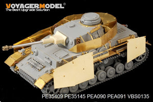 Maquette Voyager PE35409, char allemand Pz.Kpfw.IV Ausf.G de base avec lance-fumigènes, pour DRAGON au 1/35 – image 2