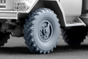 ScaleX WM 35018 ZIL 131 Ordinary wheel set for Trumpeter kit 1/35