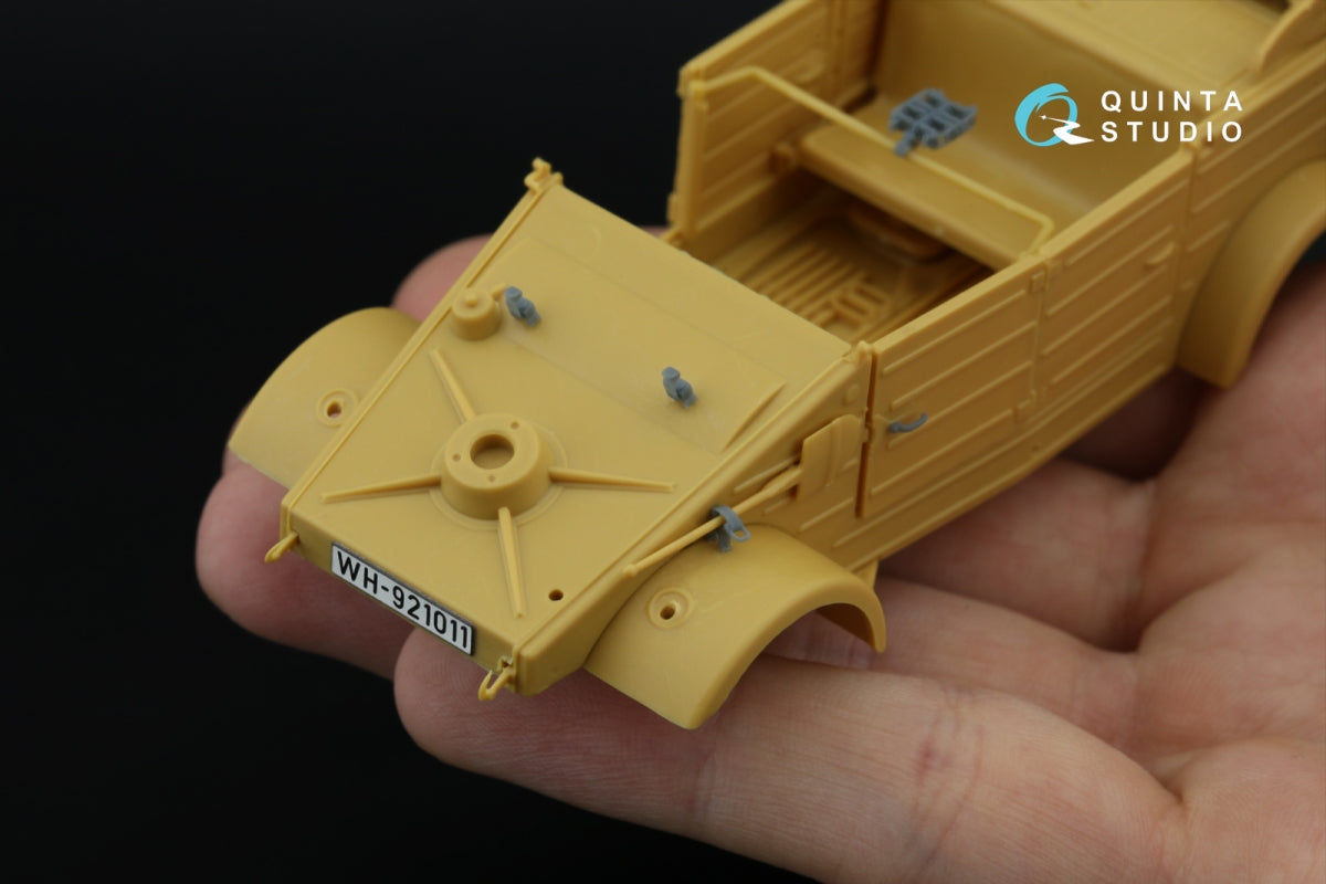 Quinta Studio QD+35143 Kubelwagen Type 82 3D-Printed &amp;amp; coloured Interior on decal paper (Hero) (with 3D-printed resin parts)1/35 – Bild 11