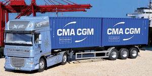 Italeri 3861 DAF XF105 with 2 x 20ft container 1/24 – zdjęcie 2
