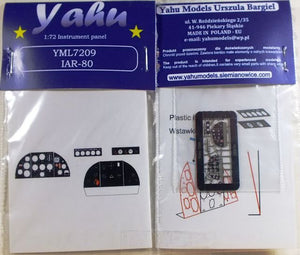 Yahu YML7209 IAR80 première génération (modèle A / Parc Model) 1/72