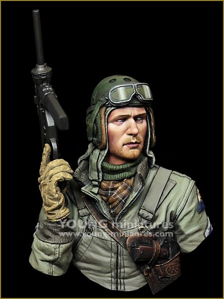 Young Miniatures YM1881 US Tank Crew WWII HELL ON WHEELS 1/10 – Bild 8