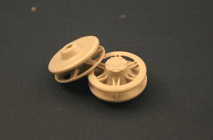 Panzer Art RE35-098 Idler wheels for Panther/ Jagdpanther (late model) 1/35 – immagine 2