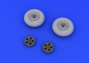 Eduard 648119 Spitfire wheels - 5 spoke, smooth tire 1/48 (EDUARD) – immagine 4