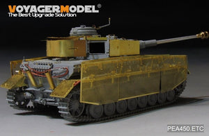 Voyager modèle PEA450 WWII allemand Pz.Kpfw.IV Ausf.J &amp;quot;Thoma Shields&amp;quot; treillis métallique schürzen (dernière production) (POUR Boder 35008) 1/35 – image 4