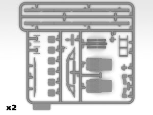 ICM 35004 KAMAZ-4310 Ukrainian Military Box Truck 1/35 – imagen 13