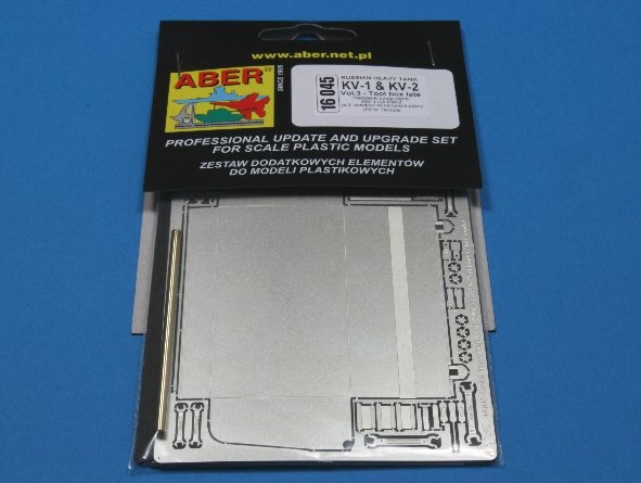 Aber 16045 Russian Heavy Tank KV-1 or KV-2 vol3 - Tool boxes late 1/16 – imagen 3