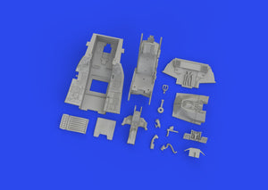 Maquette Eduard 648973 F-16C Block 52 de 1997 (cockpit) - Modèle imprimé Kinetic au 1/48 – image 5