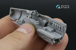 Quinta Studio QD72187 F-15C Late/J Late 3D-Printed &amp;amp; coloured Interior on decal paper (Fine Molds) 1/72 – immagine 11