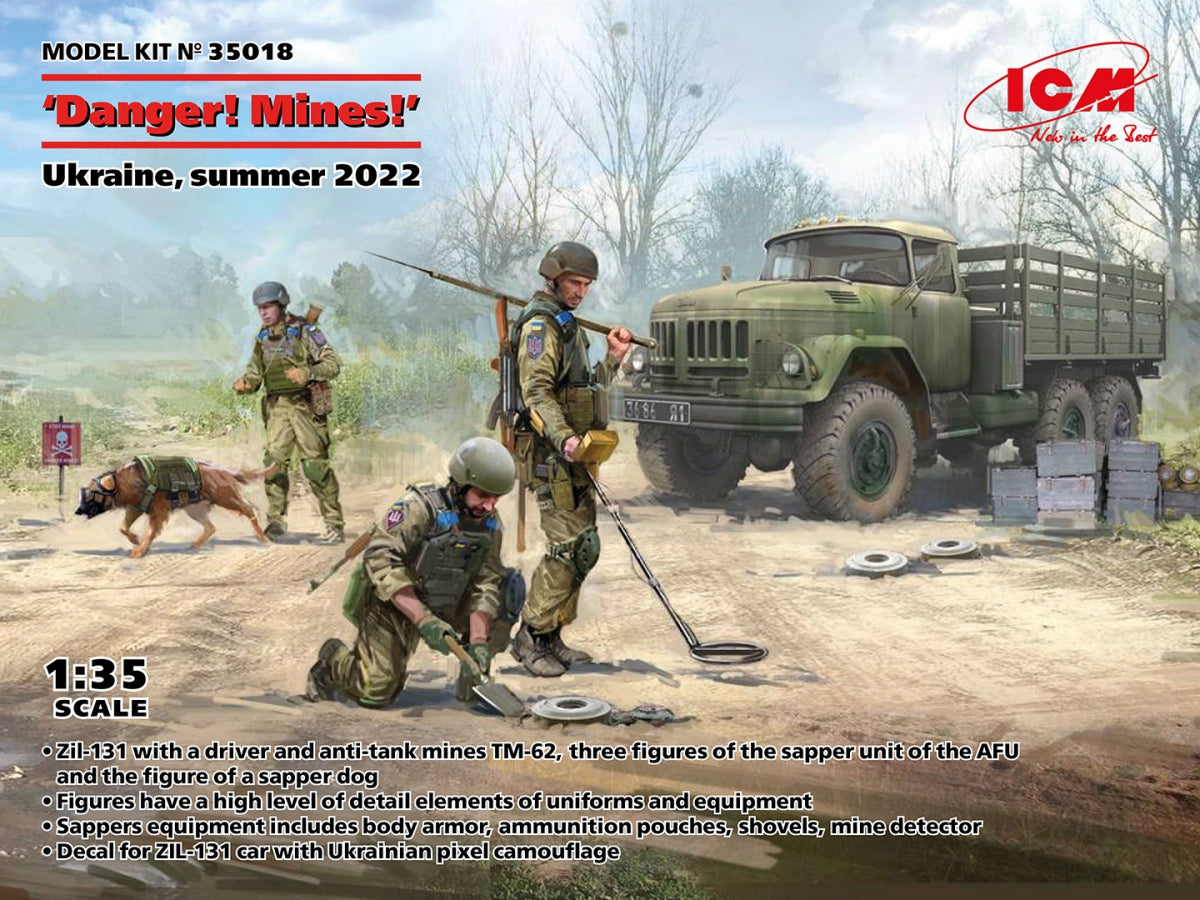 ICM 35018 Danger! Mines! Ukraine, summer 2022 1/35 – immagine 2
