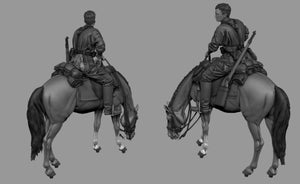 Panzer Art FI35-224 German mounted officer 8-th Waffen-SS Division Florian Geyer 1/35 – immagine 2