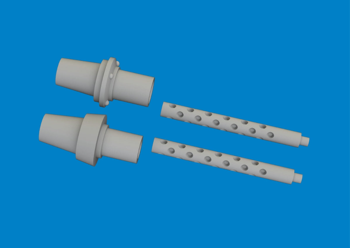 Eduard 6481053 P-39 gun barrels ARMA HOBBY 1/48 – immagine 2