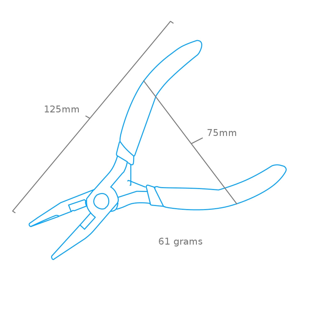 Modelcraft PPL6002 Snipe Nose Combination Pliers (125mm) – Bild 5