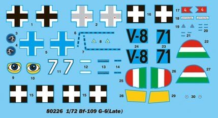 Hobby Boss 80226 Bf109 G-6 (fin de série) (1/72) – image 2