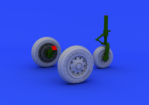 Eduard 648176 F-104 undercarriage wheels early 1/48 (Hasegawa) – immagine 7