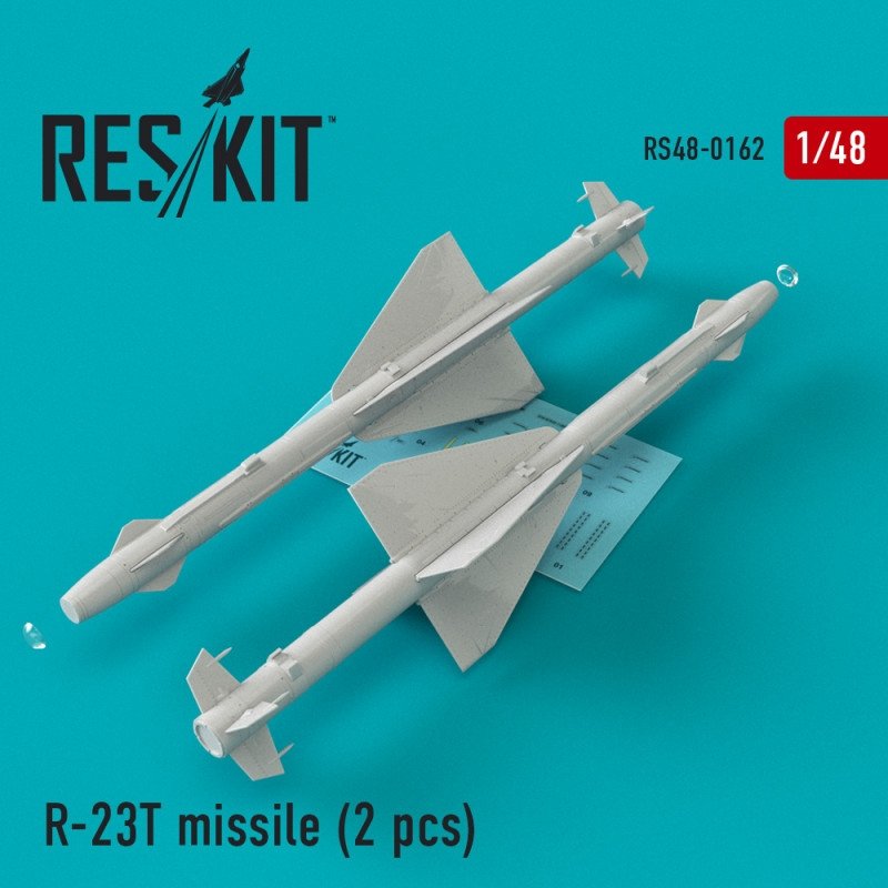 Missile RESKIT RS48-0162 R-23T (2 pièces) 1/48