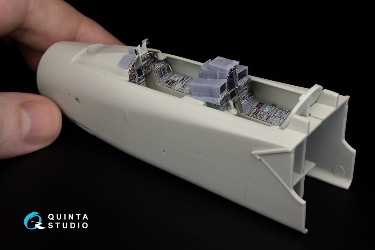 Quinta Studio QD+48263 Tornado GR.4 3D-Printed &amp;amp; coloured Interior on decal paper (Revell) (with 3D-printed resin parts) 1/48 – zdjęcie 13