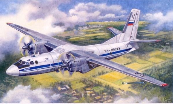 A-Model 72160 AN-24T 1/72