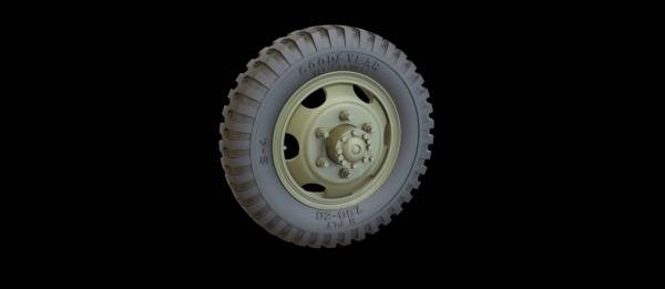 Panzer Art RE35-447 GMC wheels with mud tracks 1/35 – immagine 4