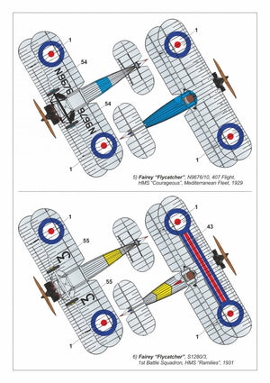 Armory Models 48001 Fairey Flycatcher British interwar FAA Fighter, early version, w/ Jaguar-III engine 1/48 – immagine 27