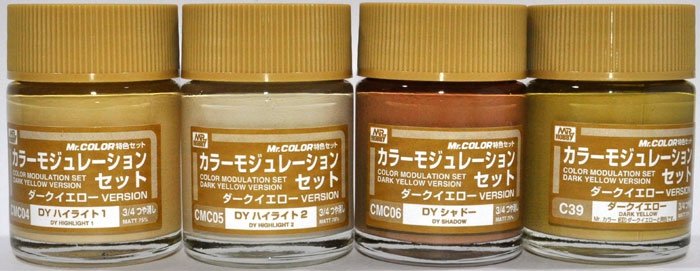 Gunze Sangyo CS-582 - Color Modulation Set Dark Yellow – Bild 2