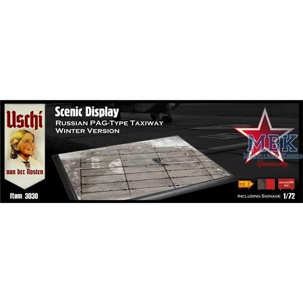 Uschi van der Rosten 3030 Russian PAG-Type Taxiway rectangular 1/72