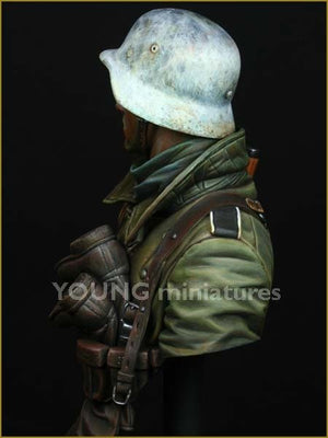 Young Miniatures YM1825 German Infantry Russian Front WWII 1/10 – Bild 6