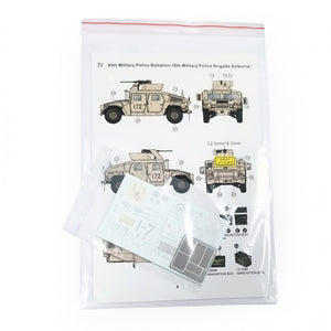 T-Model TK72015 M1114 HMMWV - Decal Set No.1 1/72 – imagen 4