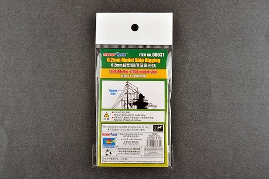 Gréement pour maquette de navire Trumpeter 08031 0,2 mm – image 2