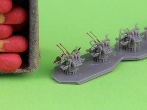 Master SM-350-122 IJN Type 96 25mm - PODWÓJNA podstawa - wczesna z celownikiem pierścieniowym (6 szt.) 1/350 – image 4