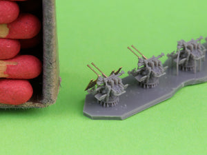 Master SM-350-123 IJN Type 96 25mm - PODWÓJNA podstawa - późna z celownikiem mechanicznym &amp;quot;Le Prieur&amp;quot; (6 szt.) 1/350 – zdjęcie 4