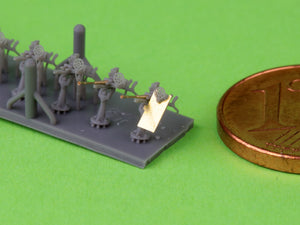 Master SM-350-121 IJN Type 96 25mm - POJEDYNCZA podstawa - (12 szt.) 1/350 – immagine 5