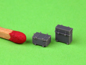 Master SM-200-015 IJN Type 96 25mm - Skrzynki amunicyjne - dwa typy (12+12 szt.) 1/200 – zdjęcie 3