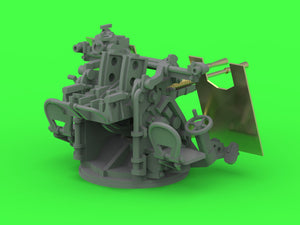 Master SM-200-012 IJN Type 96 25mm - PODWÓJNA podstawa - późna z celownikiem mechanicznym &amp;quot;Le Prieur&amp;quot; (4 szt.) 1/200 – image 9
