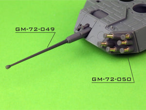 Master GM-72-049 KTO Rosomak - lufa działa 30mm ATK Mk 44 (Bushmaster II) wraz z żywicznym jarzmem (do modelu IBG) 1/72 – immagine 8