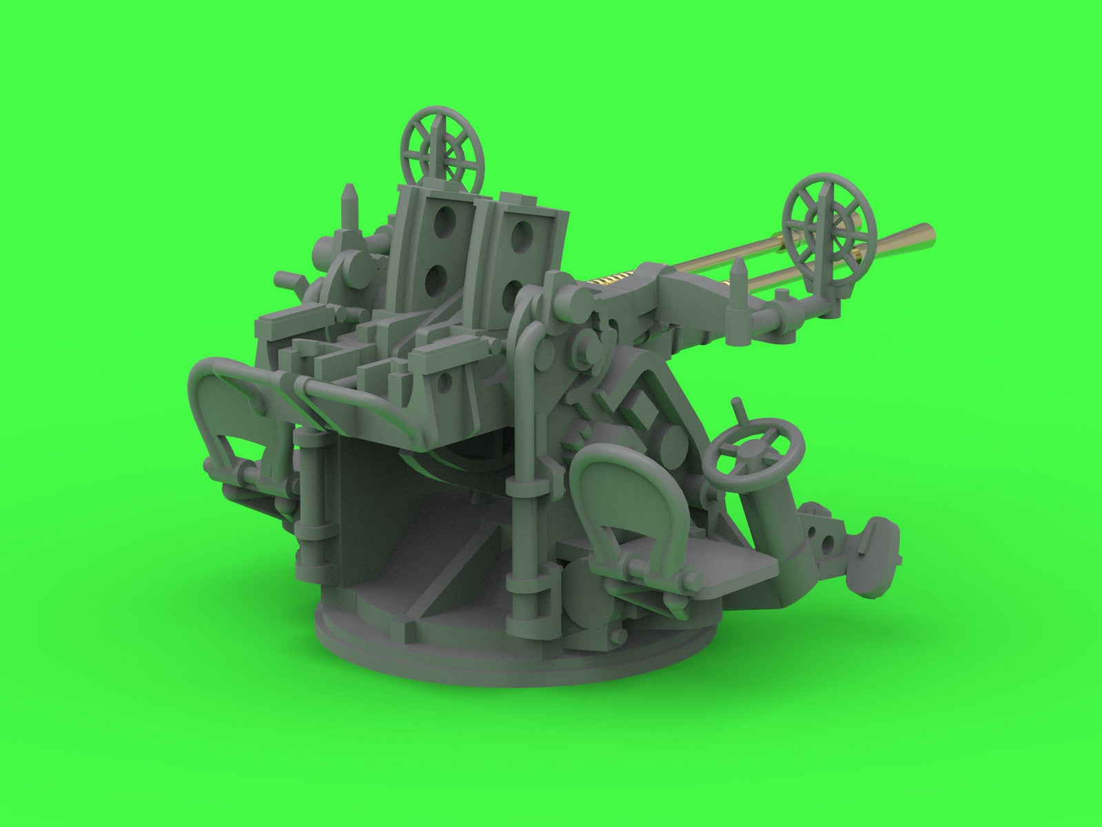 Master SM-200-011 IJN Type 96 25mm - PODWÓJNA podstawa - wczesna z celownikiem pierścieniowym (4 szt.) 1/200 – immagine 10
