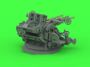 Master SM-200-013 IJN Type 96 25mm - POTRÓJNA podstawa - wczesna z celownikiem pierścieniowym (4 szt.) 1/200 – zdjęcie 10