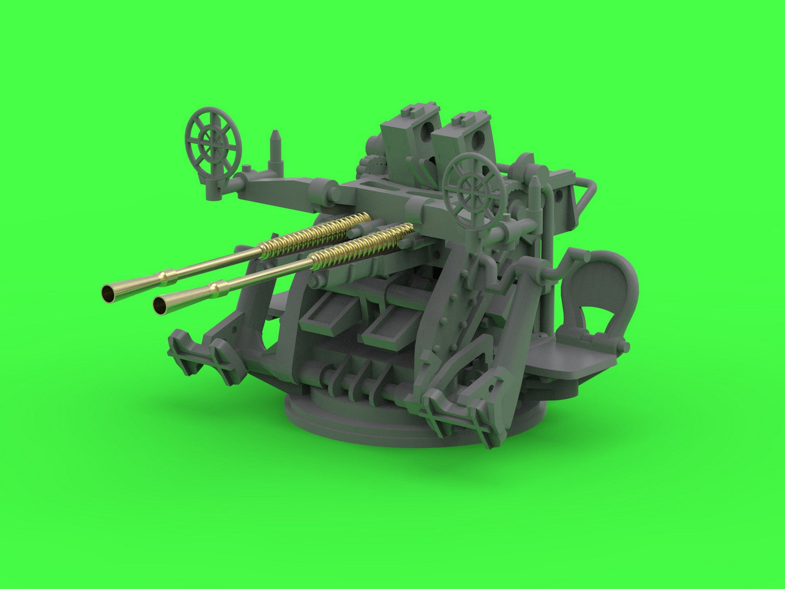 Master SM-200-011 IJN Type 96 25mm - PODWÓJNA podstawa - wczesna z celownikiem pierścieniowym (4 szt.) 1/200 – immagine 11