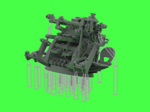 Master SM-200-012 IJN Type 96 25mm - PODWÓJNA podstawa - późna z celownikiem mechanicznym &amp;quot;Le Prieur&amp;quot; (4 szt.) 1/200 – image 12