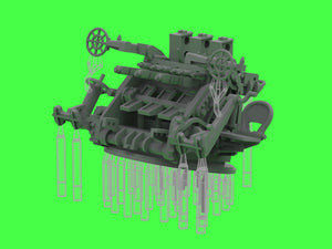 Master SM-200-013 IJN Type 96 25mm - POTRÓJNA podstawa - wczesna z celownikiem pierścieniowym (4 szt.) 1/200 – zdjęcie 13