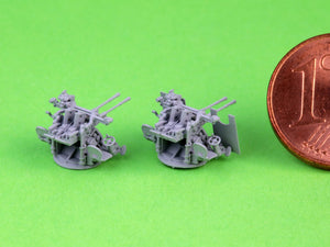 Master SM-200-012 IJN Type 96 25mm - PODWÓJNA podstawa - późna z celownikiem mechanicznym &amp;quot;Le Prieur&amp;quot; (4 szt.) 1/200 – image 14
