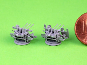 Master SM-200-014 IJN Type 96 25mm - POTRÓJNA podstawa - późna z celownikiem mechanicznym &amp;quot;Le Prieur&amp;quot; (4 szt.) 1/200 – zdjęcie 11