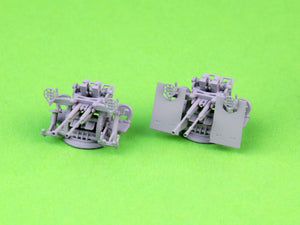 Master SM-200-011 IJN Type 96 25mm - PODWÓJNA podstawa - wczesna z celownikiem pierścieniowym (4 szt.) 1/200 – immagine 15